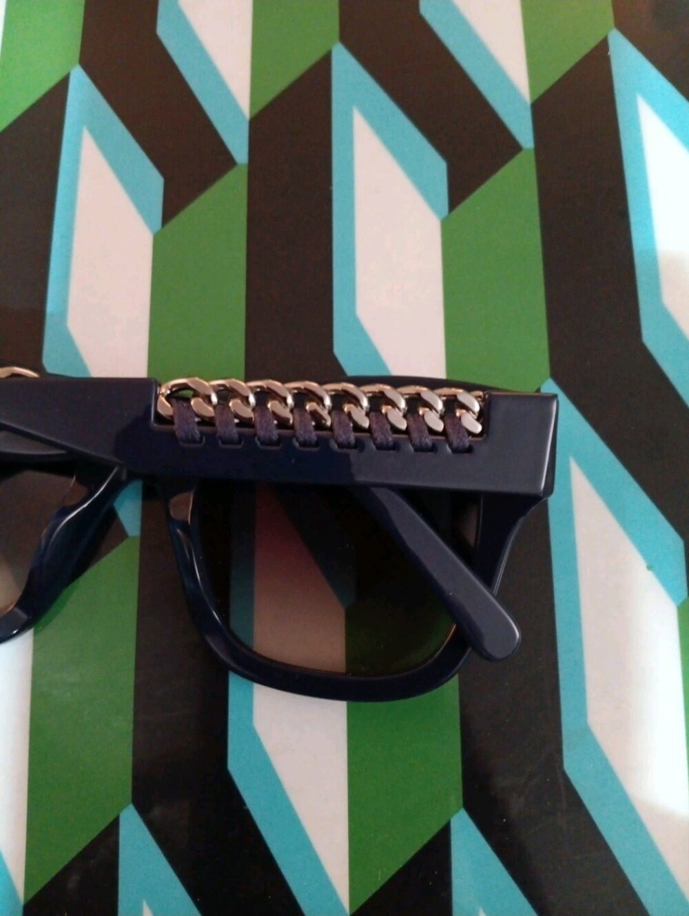 - Stella McCartney Fallabella Navy Blue Sunglass NWT
